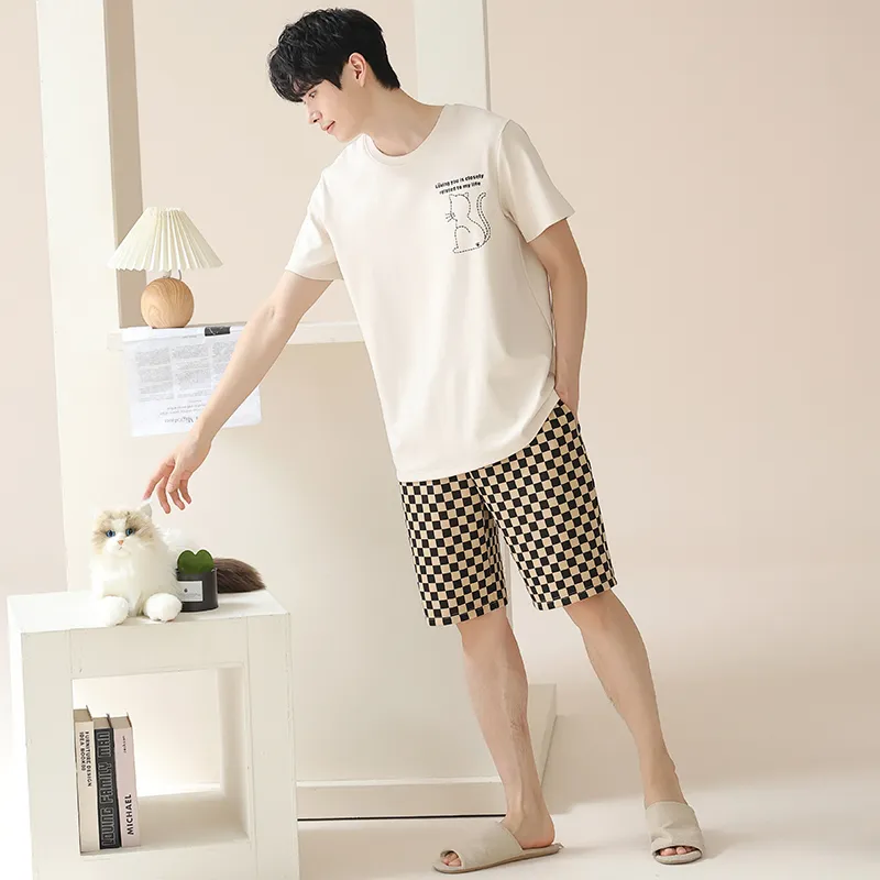 MADALLO Men Pajama Sets-4