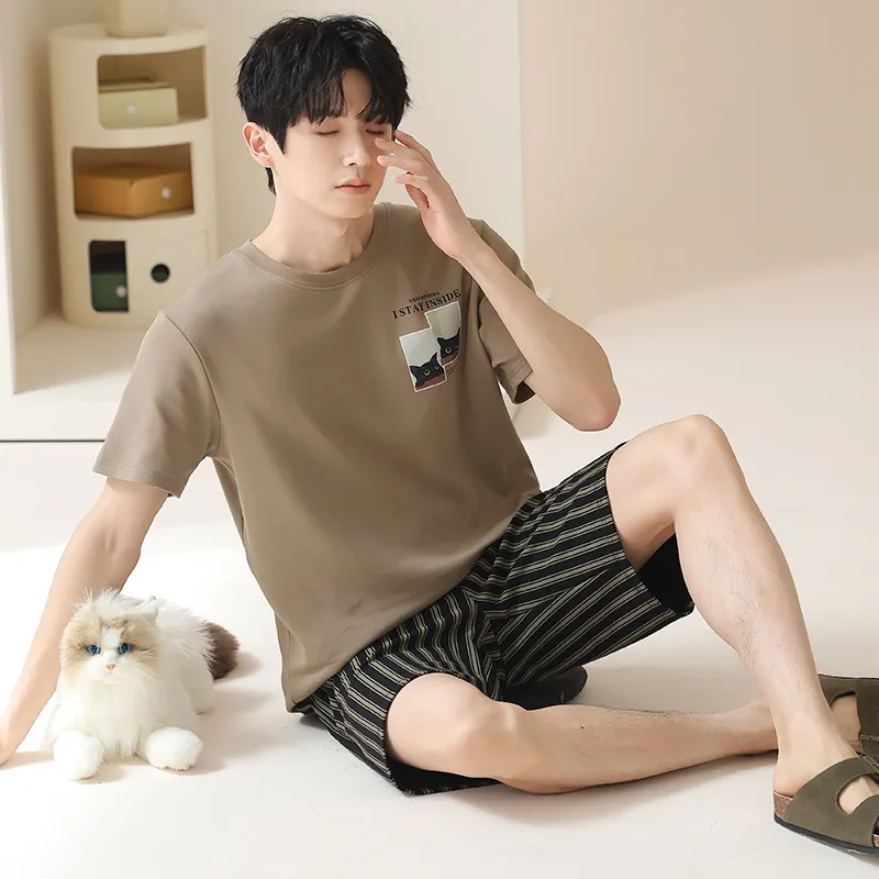 MADALLO Men Pajama Sets-2