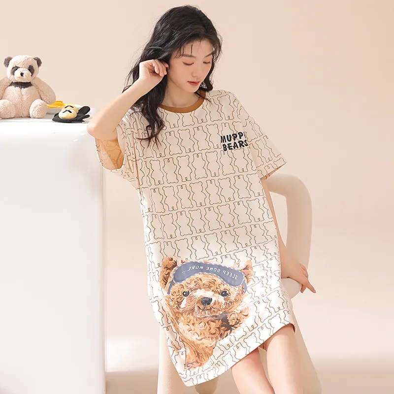 MADALLO Nightgown Women's Brown-1