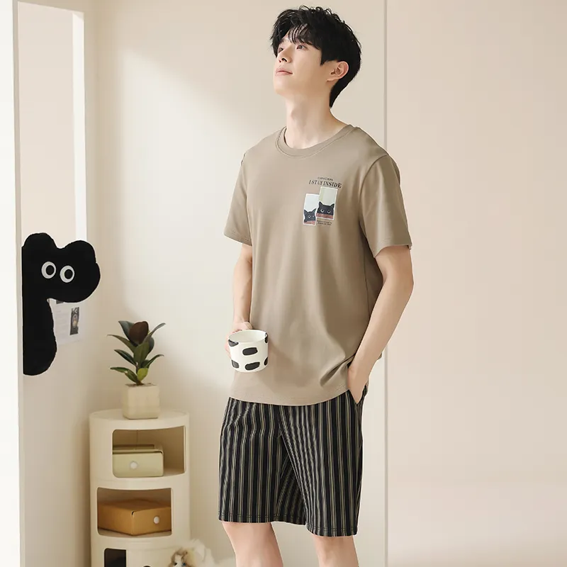 MADALLO Men Pajama Sets-4