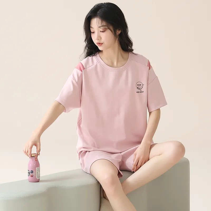 MADALLO Pajama Set Women's Pink-3