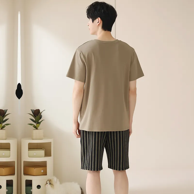 MADALLO Men Pajama Sets-5