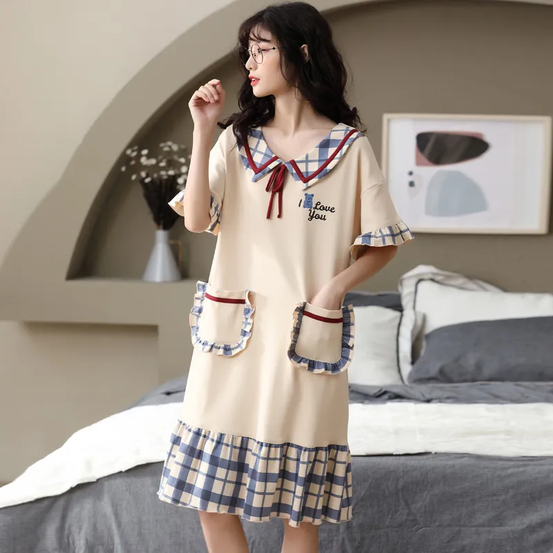 MADALLO Nightgown Women's Beige-5