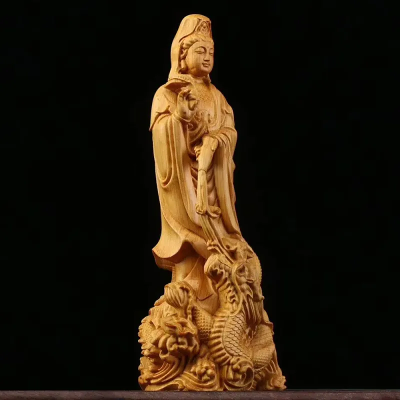 Immortality Thuja Wooden Ornaments Unisex-3