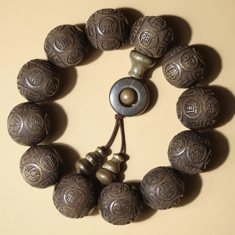 Immortality Bogwood Wooden Bracelets Unisex-2