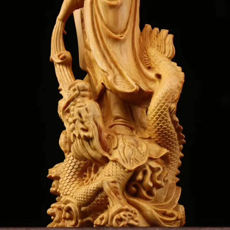 Immortality Thuja Wooden Ornaments Unisex-5