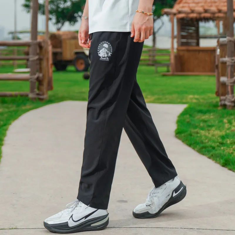 BKCXZICE Casual Pants Men's Black-3