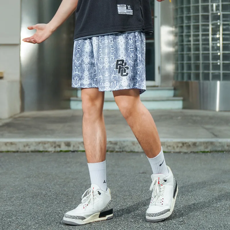 BKCXZICE Sports Shorts Men Blue Gray-6