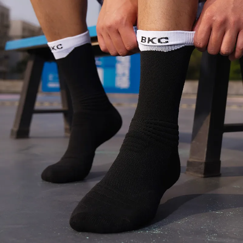 BKCXZICE Basketball Socks Men's 3 Pack-38