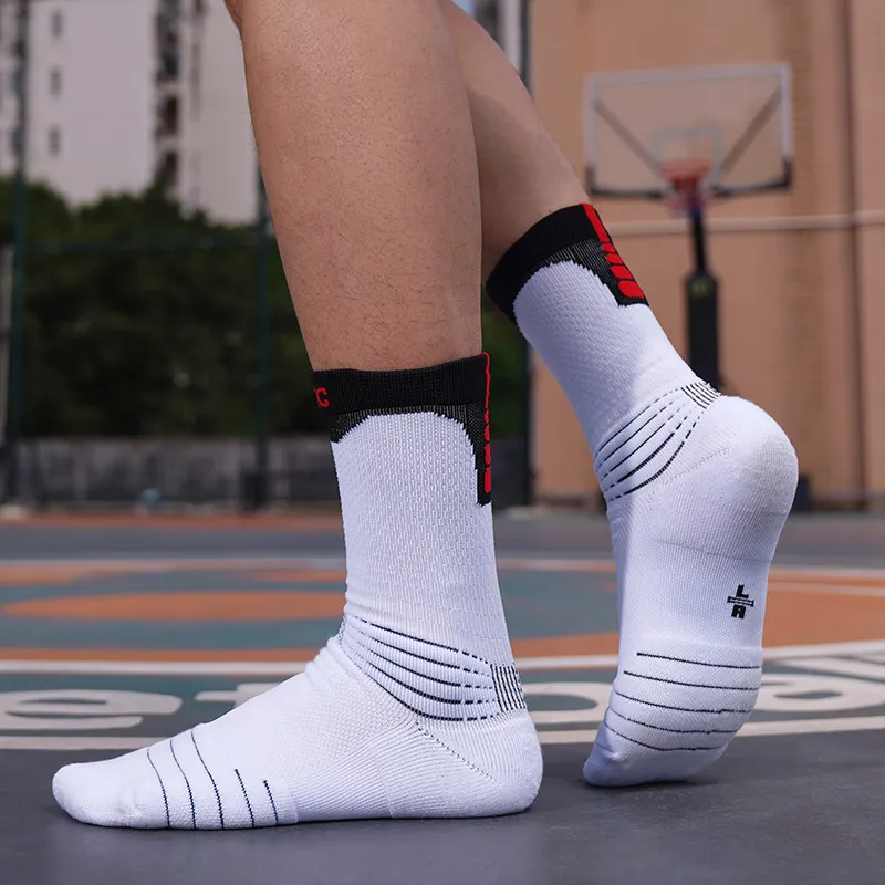 BKCXZICE Basketball Socks Men's 3 Pack-34
