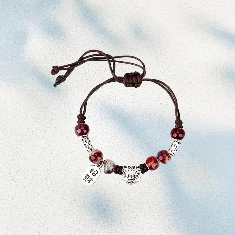 CANDY PLANET Alloy Rope Bracelets Unisex-3