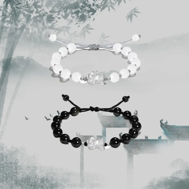 CANDY PLANET Colored Glaze Bracelets Unisex-9