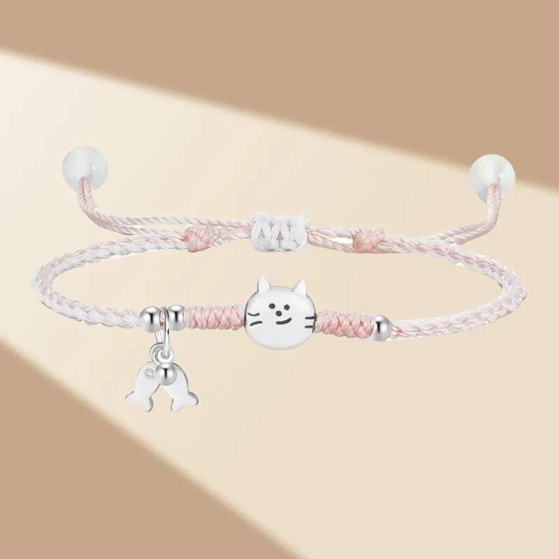 CANDY PLANET Colored Glaze Bracelets Unisex-2