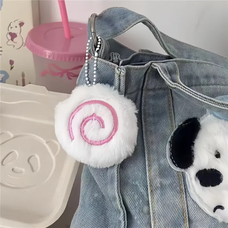 CANDY PLANET Plush Pendants Unisex-1