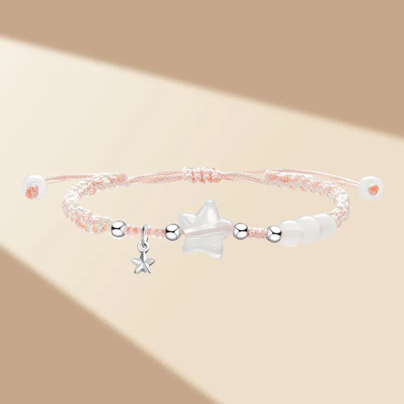 CANDY PLANET Colored Glaze Jade Bracelets Unisex-1