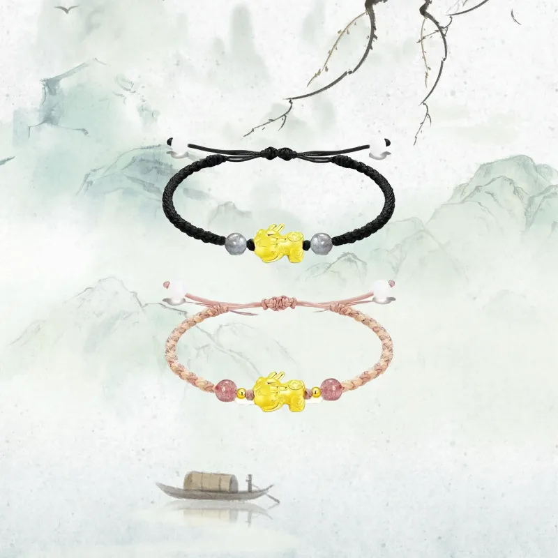CANDY PLANET Colored Glaze Bracelets Unisex-5