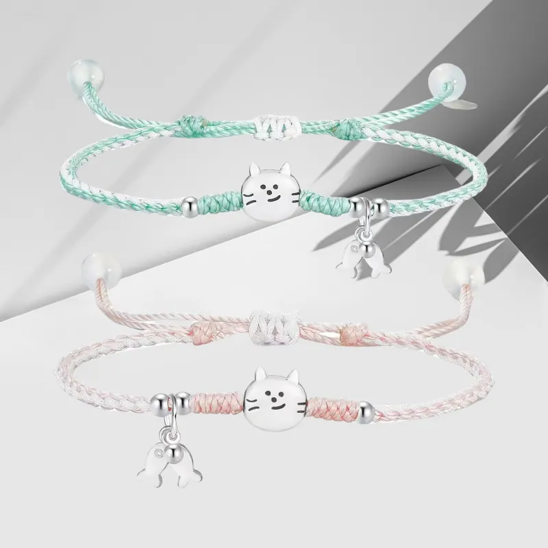 CANDY PLANET Colored Glaze Bracelets Unisex-8