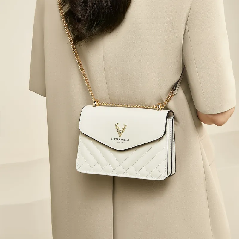 FOXER Shoulder Bags Apricot-4