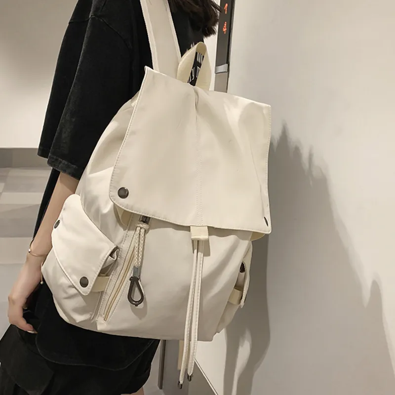 FOXER Fabric Casual Sports Practical Backpack Fashion Commute Backpack Large Size Unisex Multicolor-3