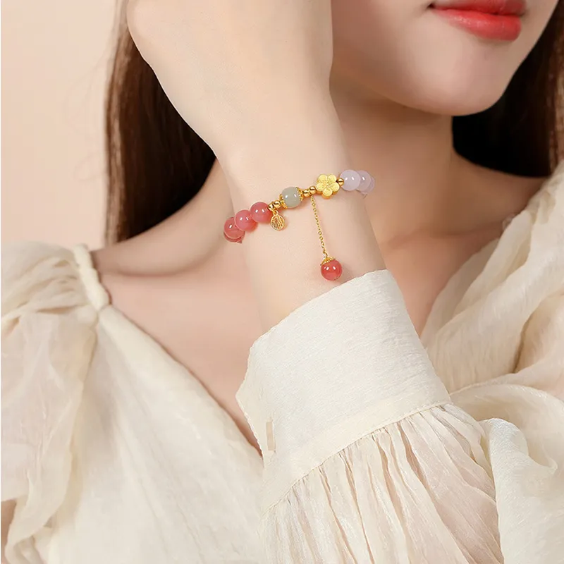 Bubble Scallops Agate Bracelets Women's-6