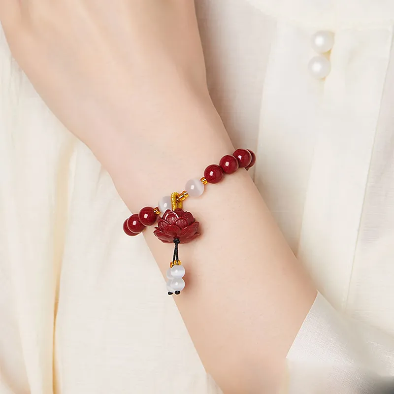 Bubble Scallops Jade Bracelets Unisex-3