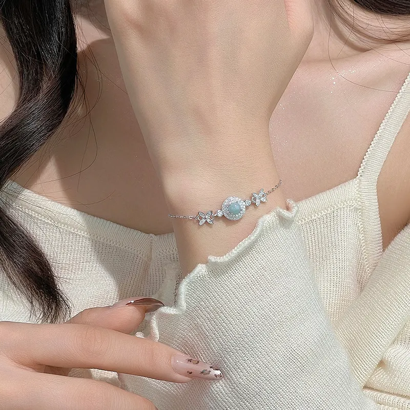 Bubble Scallops Glutinous Jade Bracelets Women's-2
