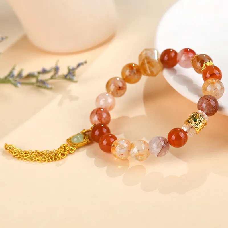 Bubble Scallops Crystal Bracelets Unisex-1