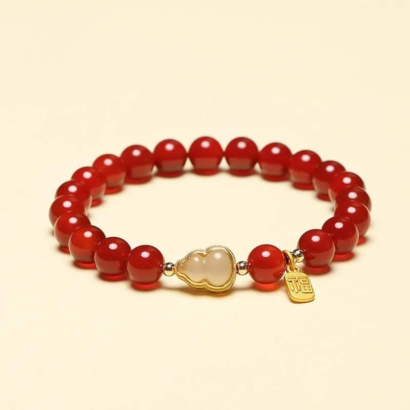 Bubble Scallops Agate Bracelets Unisex-4
