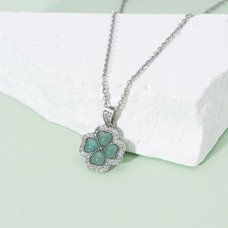 Bubble Scallops Glutinous Jade Jadeite Necklaces Women's-3
