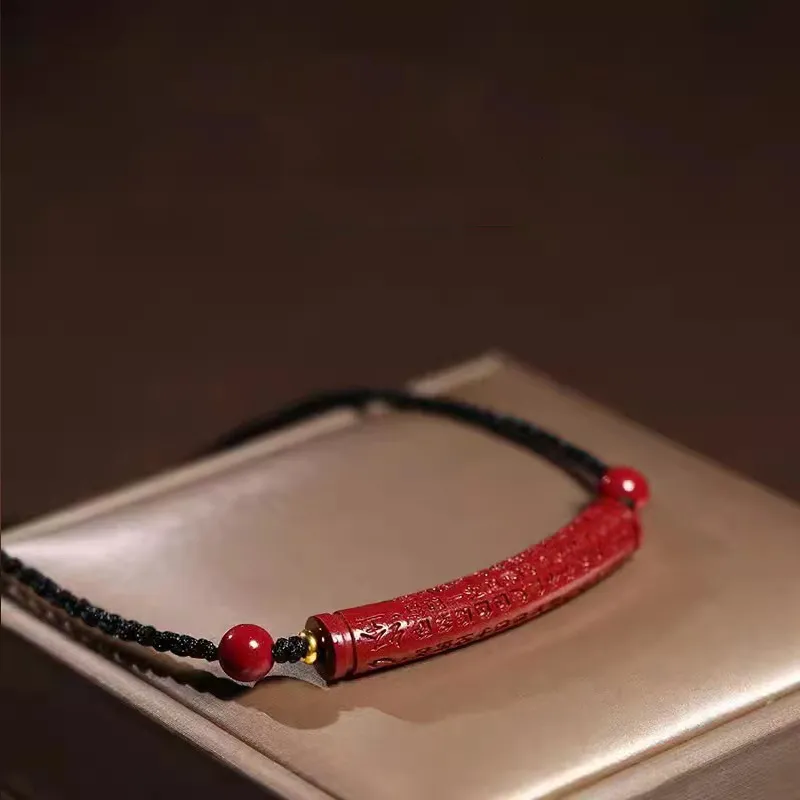 Bubble Scallops Cinnabar Necklaces Unisex-1