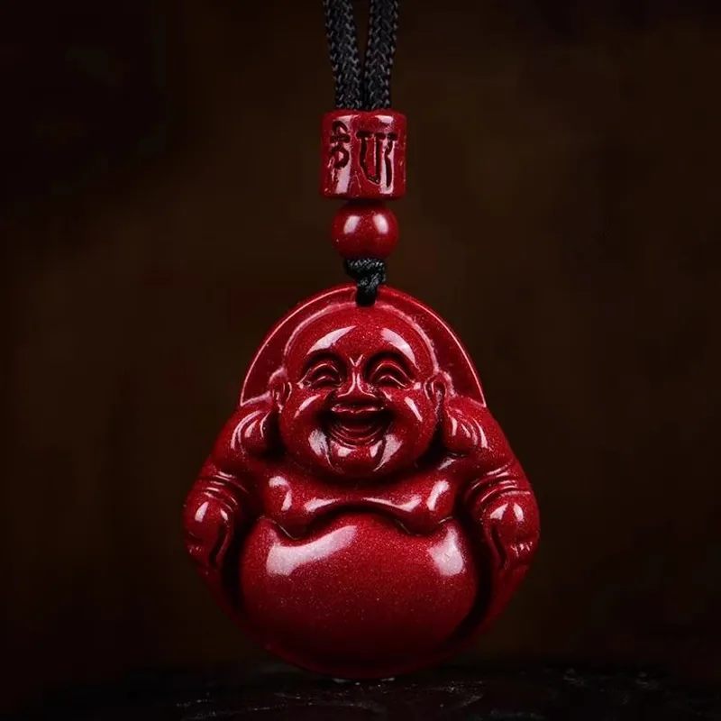 Bubble Scallops Cinnabar Necklaces Unisex-3