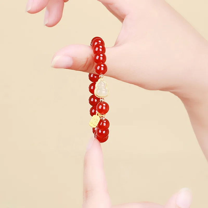 Bubble Scallops Agate Bracelets Unisex-2