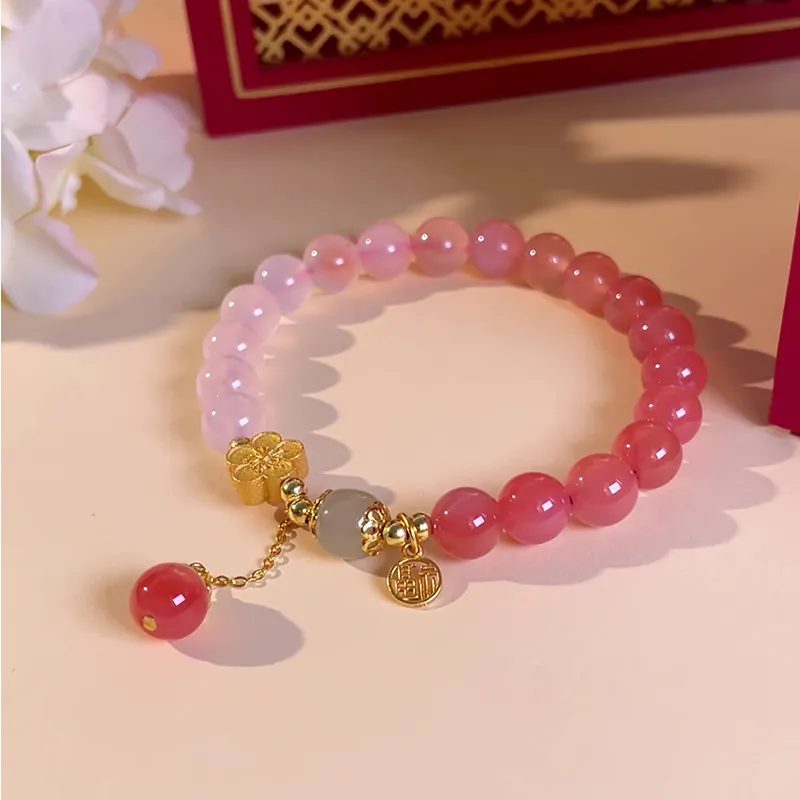 Bubble Scallops Agate Bracelets Women's-3