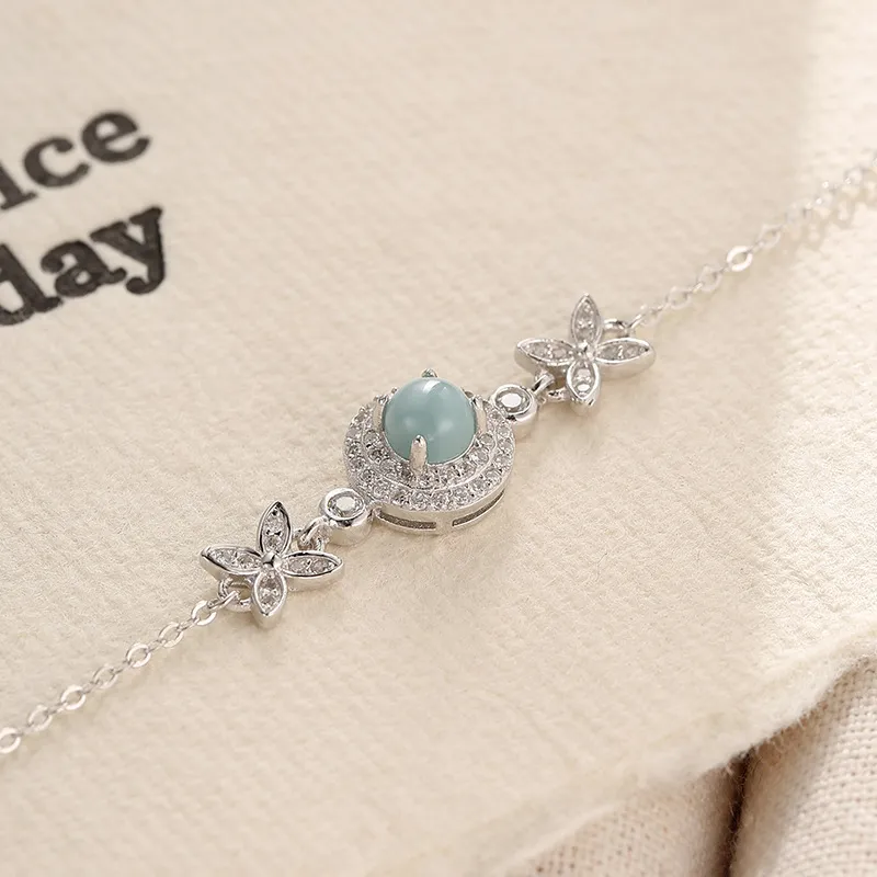 Bubble Scallops Glutinous Jade Bracelets Women's-3
