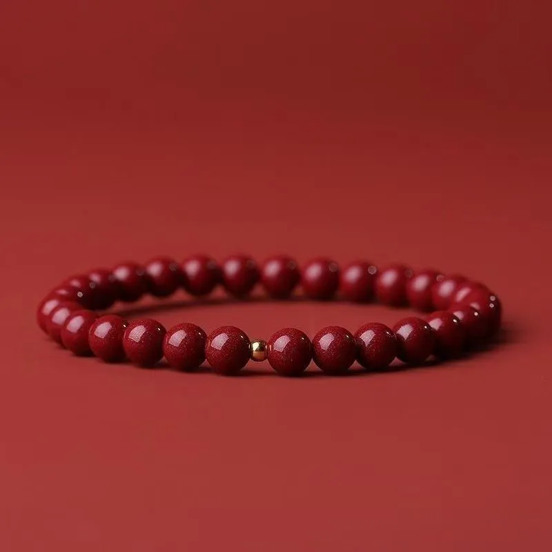 Bubble Scallops Reconstructed Cinnabar Bracelets Unisex-3
