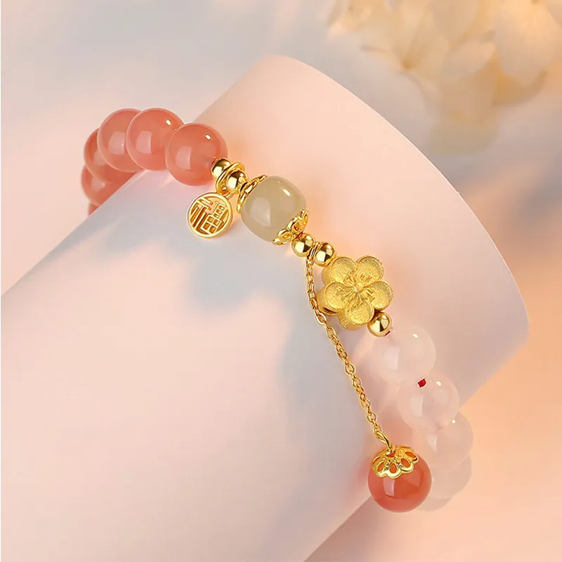 Bubble Scallops Agate Bracelets Women's-5