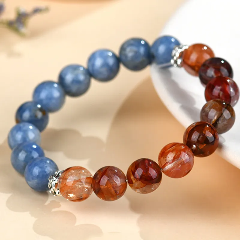 Bubble Scallops Crystal Jade Bracelets Unisex-1