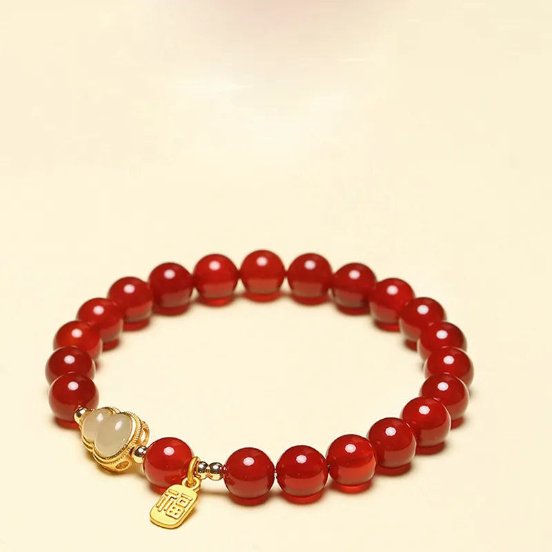 Bubble Scallops Agate Bracelets Unisex-3