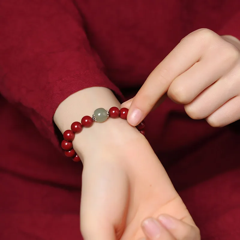 Bubble Scallops Cinnabar Bracelets Unisex-10