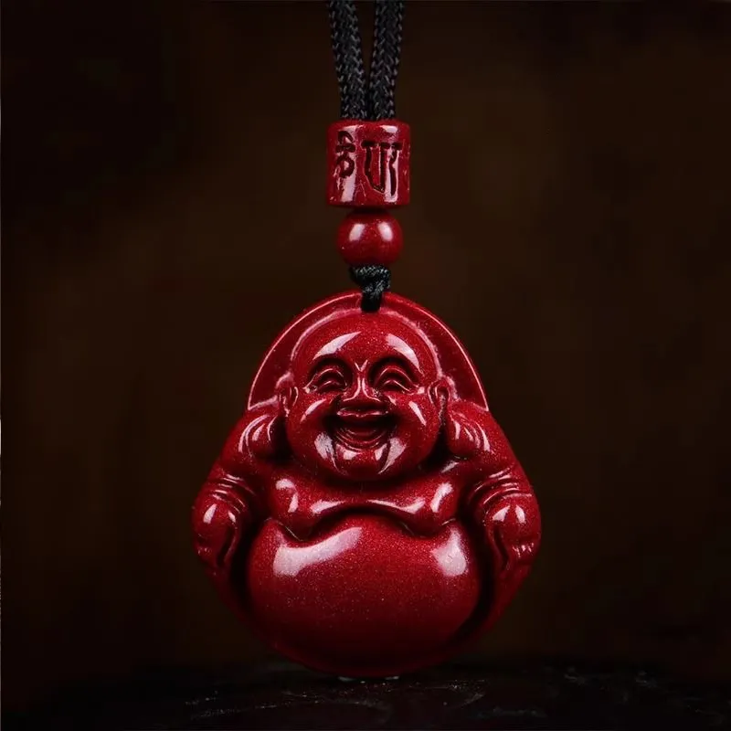 Bubble Scallops Cinnabar Necklaces Unisex-1