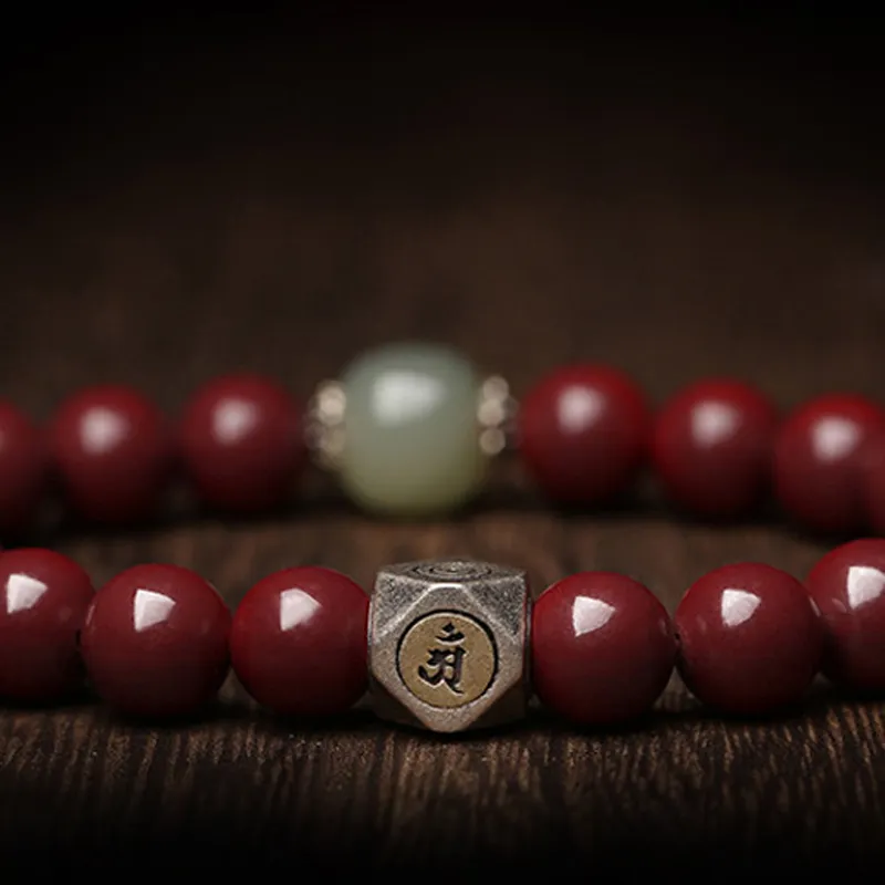 Bubble Scallops Cinnabar Bracelets Unisex-8