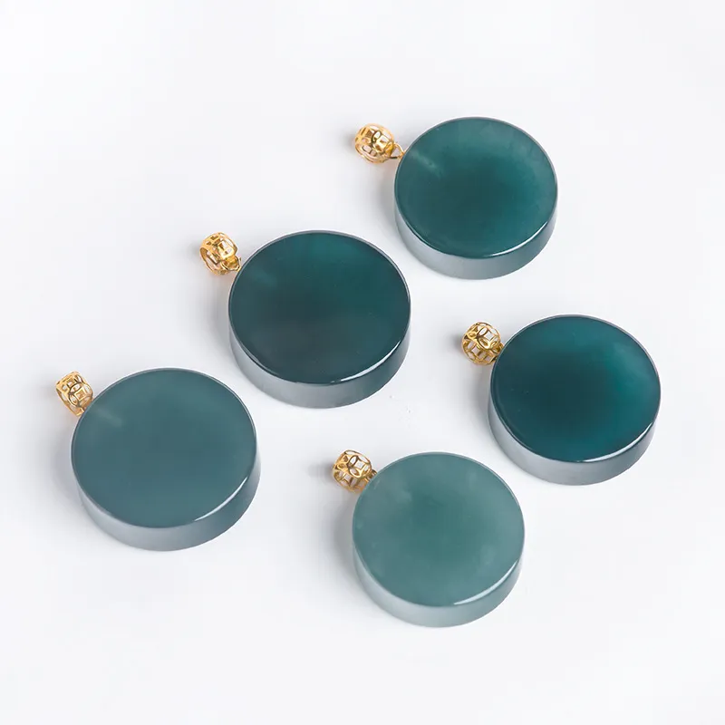 Bubble Scallops Ice Glutinous Jadeite Necklaces Unisex-4