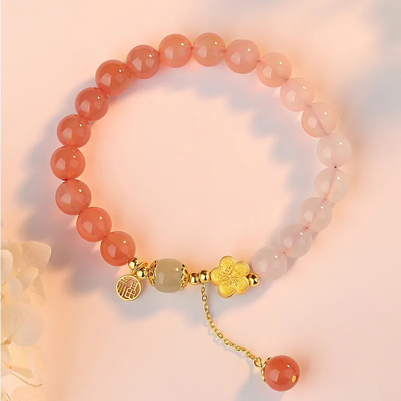 Bubble Scallops Agate Bracelets Women's-2
