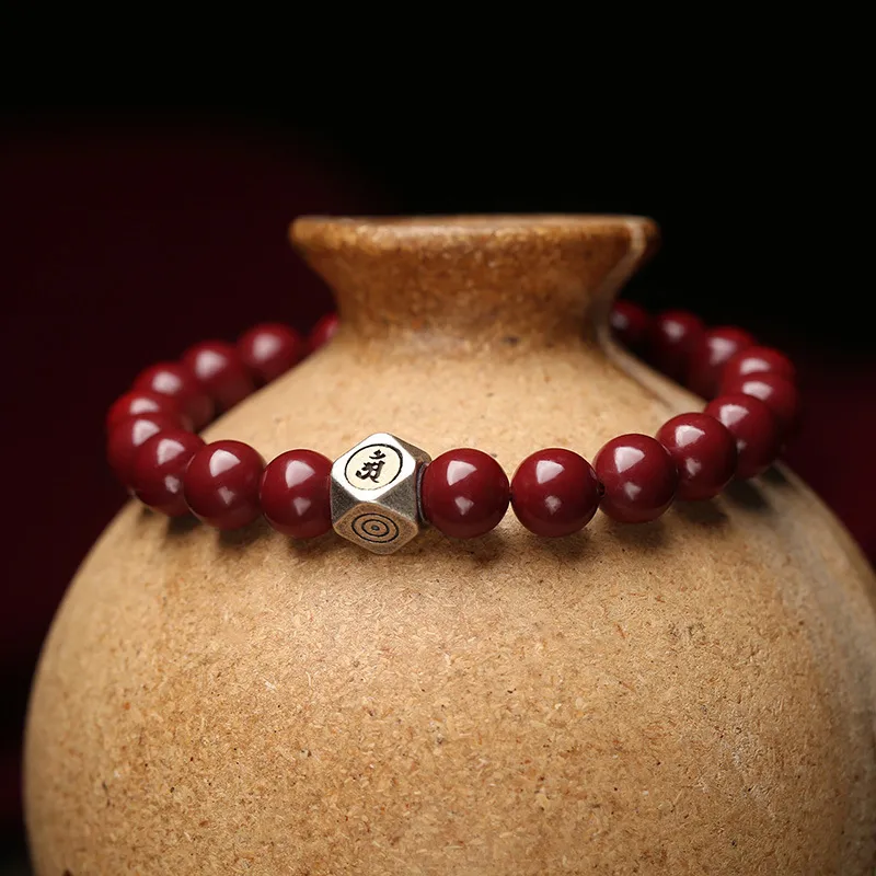 Bubble Scallops Cinnabar Bracelets Unisex-9