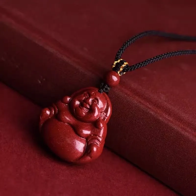 Bubble Scallops Cinnabar Necklaces Unisex-2