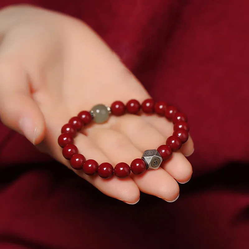 Bubble Scallops Cinnabar Bracelets Unisex-7