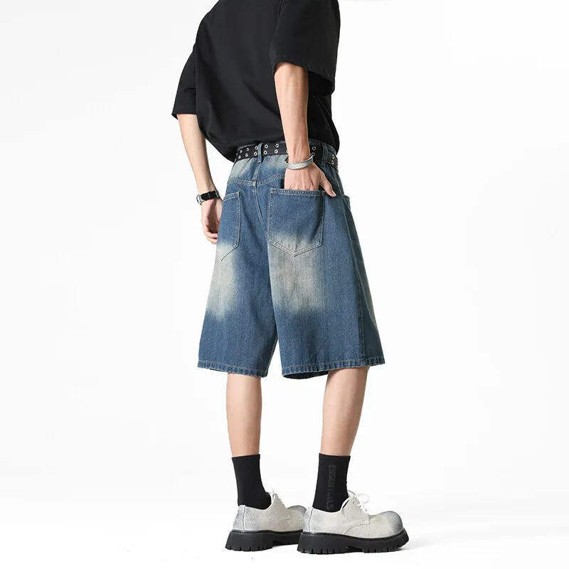 ELCORO Denim Shorts Unisex-6