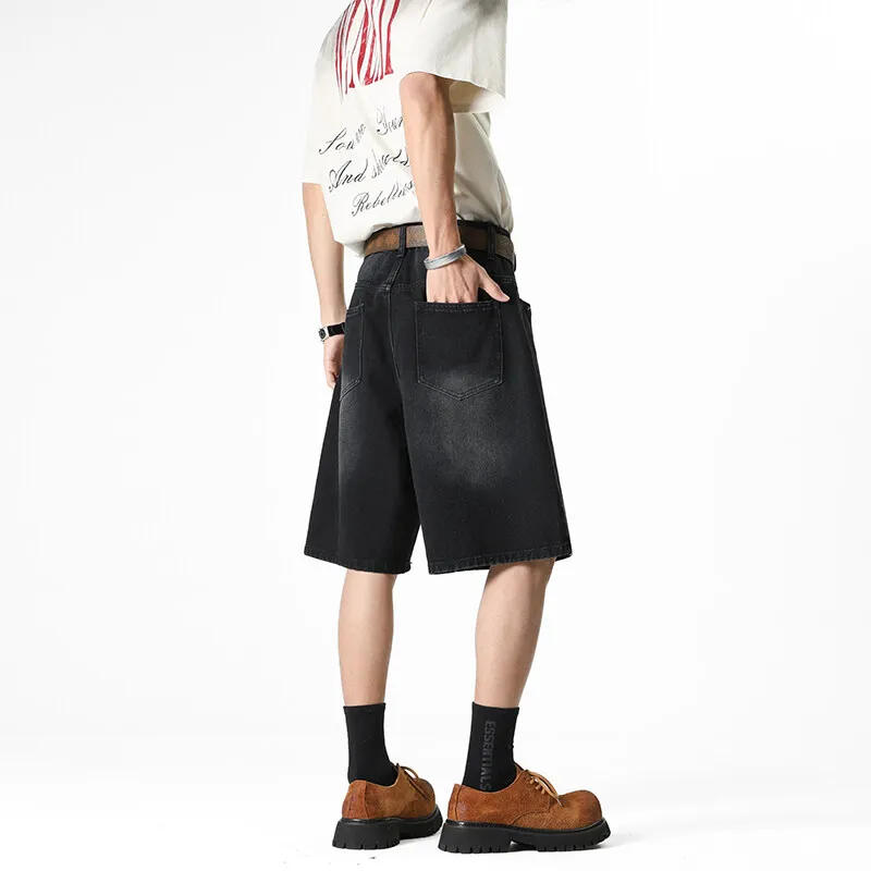 ELCORO Denim Shorts Unisex-2