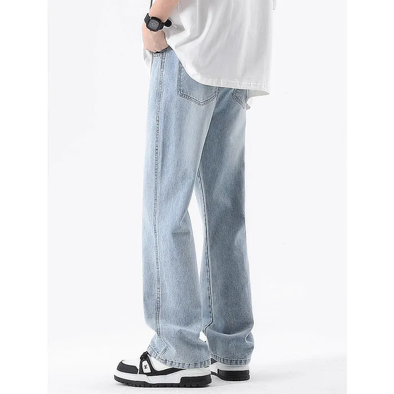 ELCORO Jeans Unisex Light Blue-3