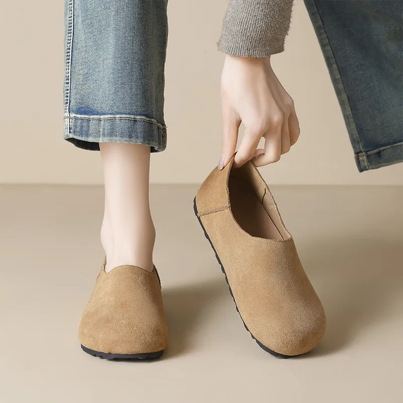 City Camel Casual Single Shoes Women's-5